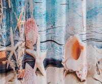 Штора для ванной САНАКС морское дно, без колец